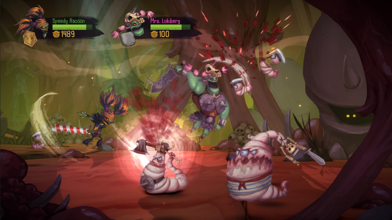 Скриншот: Zombie Vikings