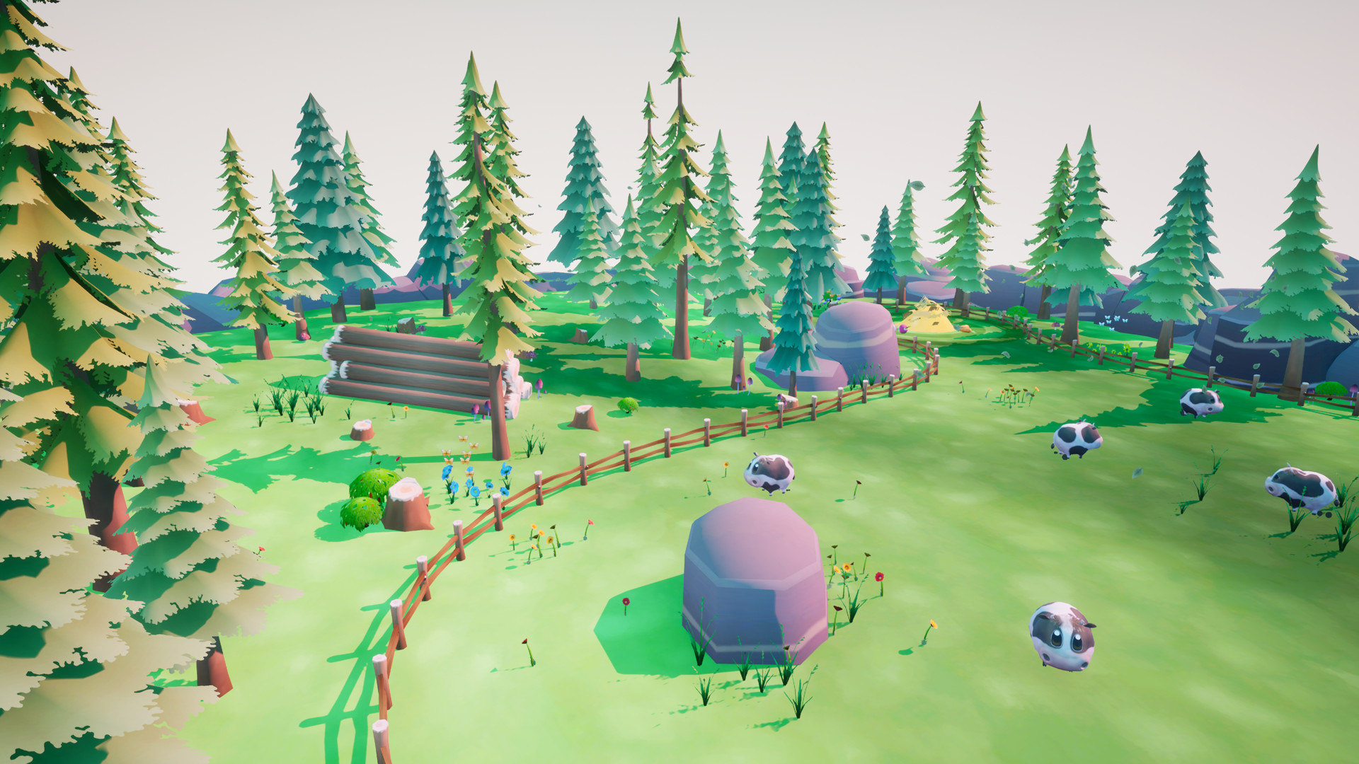 Скриншот: Moo Moo Move