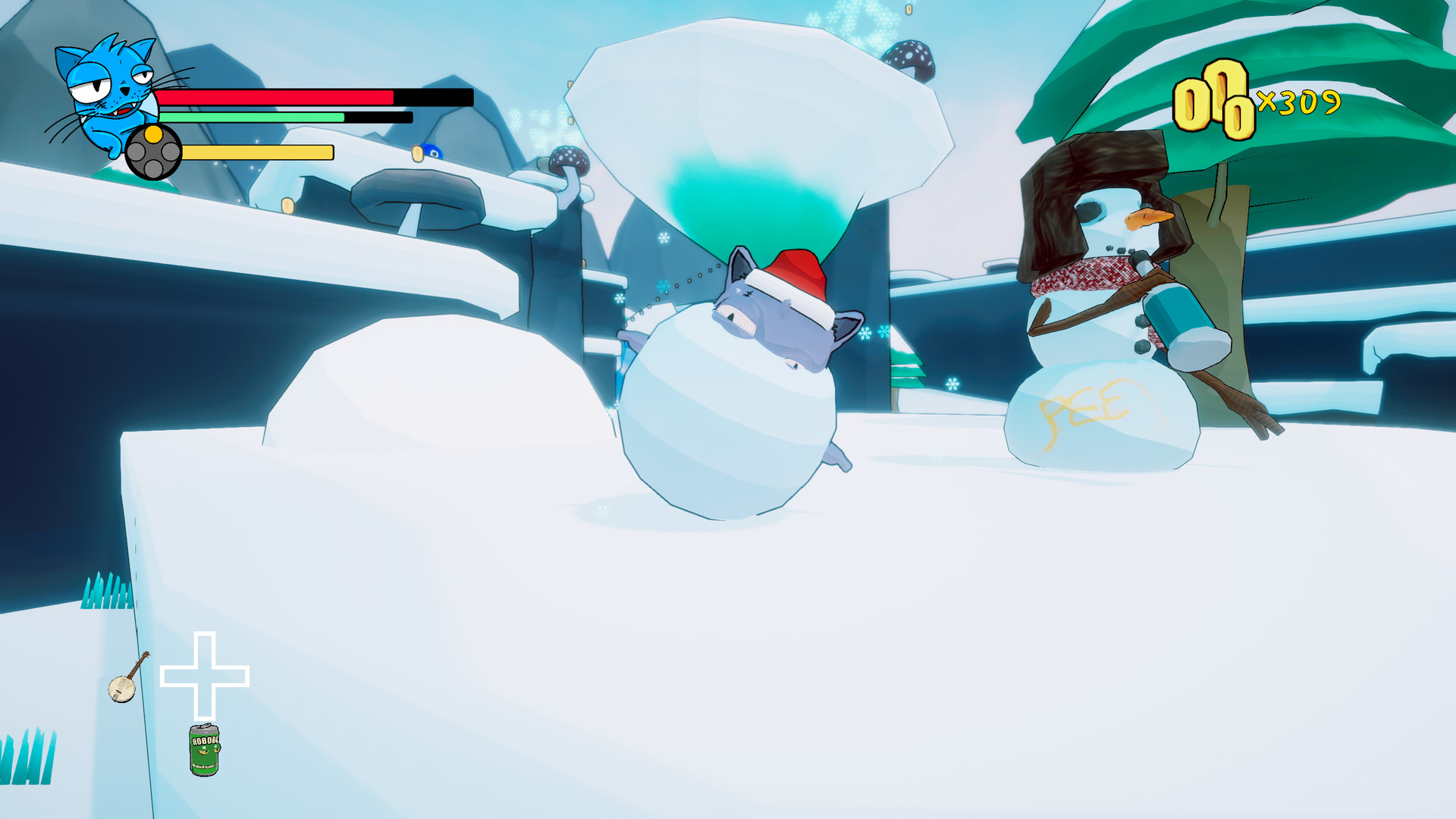 Скриншот: Hobo Cat Adventures