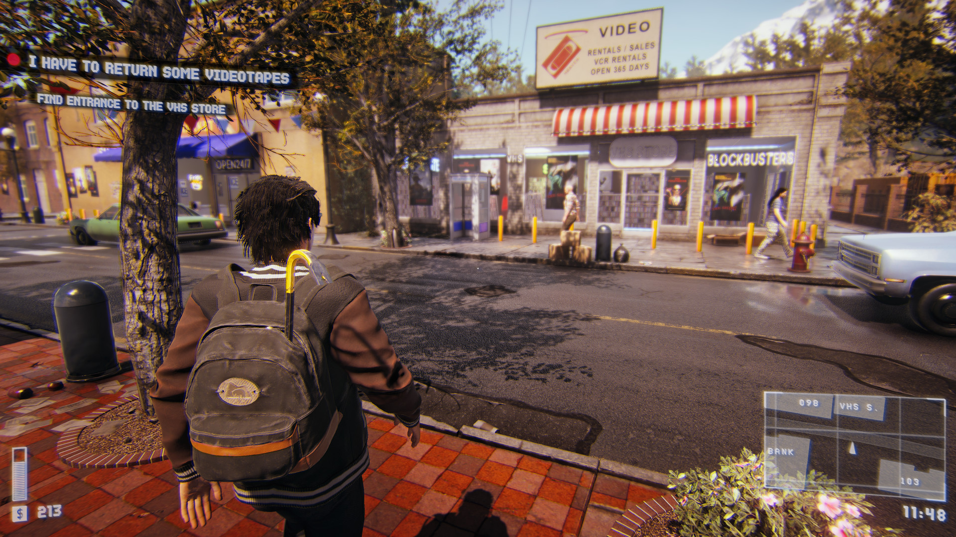 Скриншот: American Theft 80s