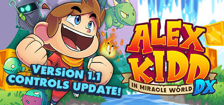 Обложка: Alex Kidd in Miracle World DX