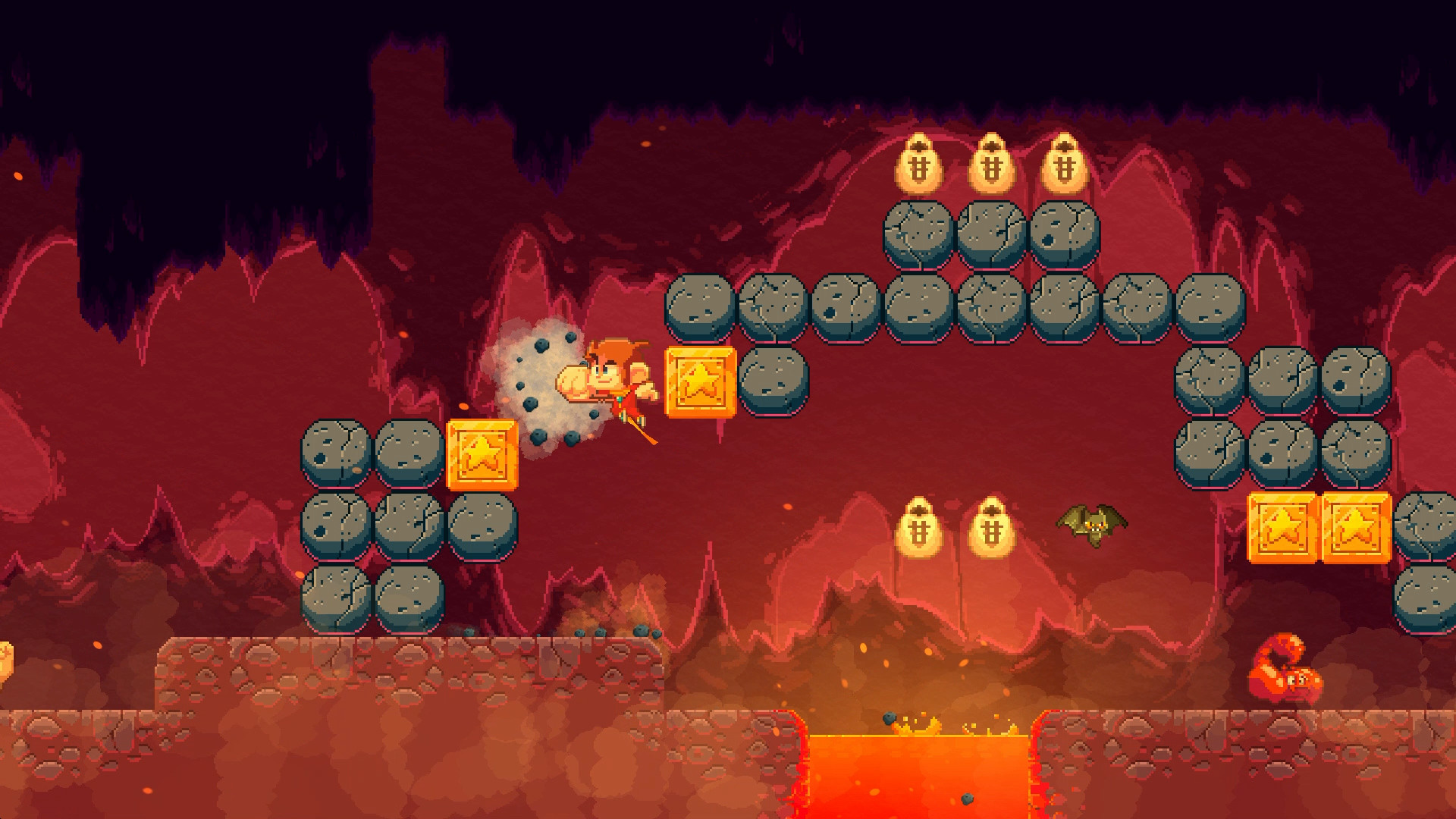 Скриншот: Alex Kidd in Miracle World DX