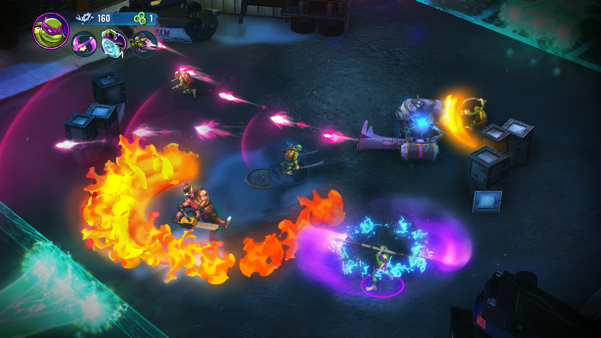 Скриншот: Teenage Mutant Ninja Turtles: Splintered Fate