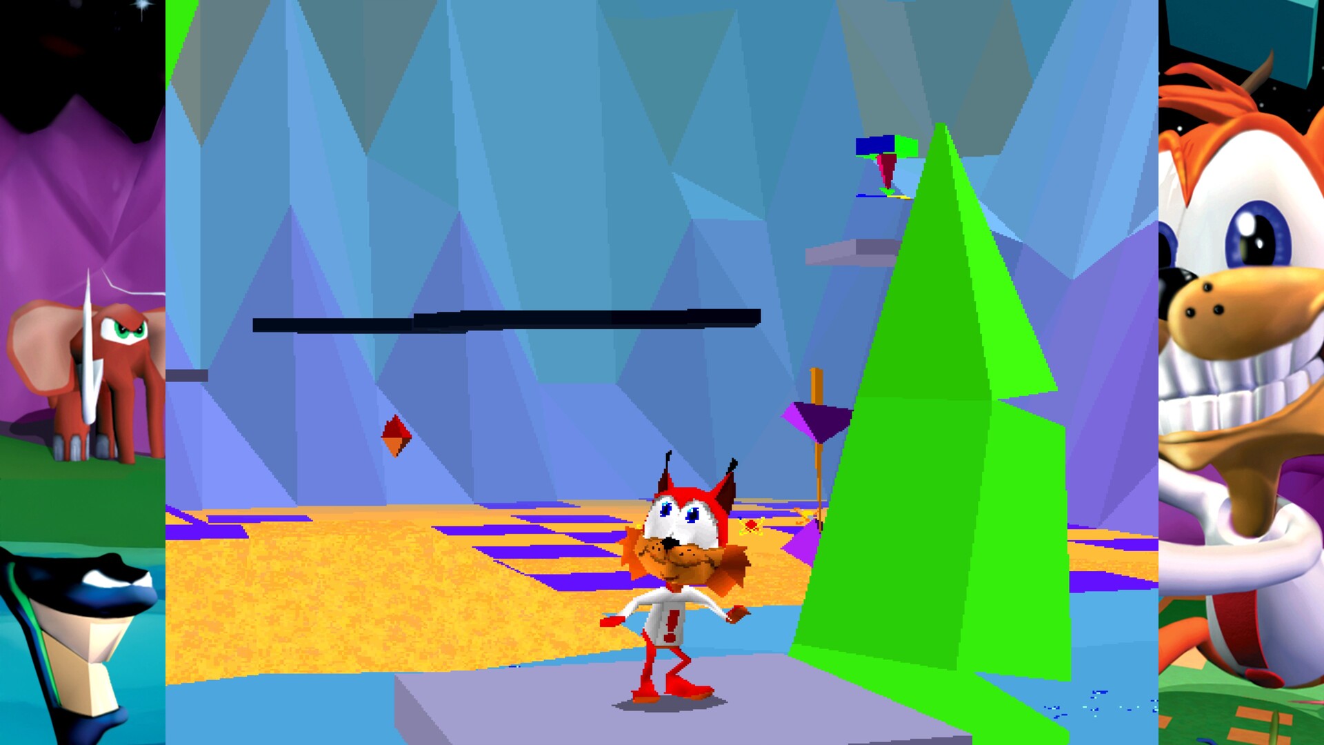 Скриншот: Bubsy in: The Purrfect Collection