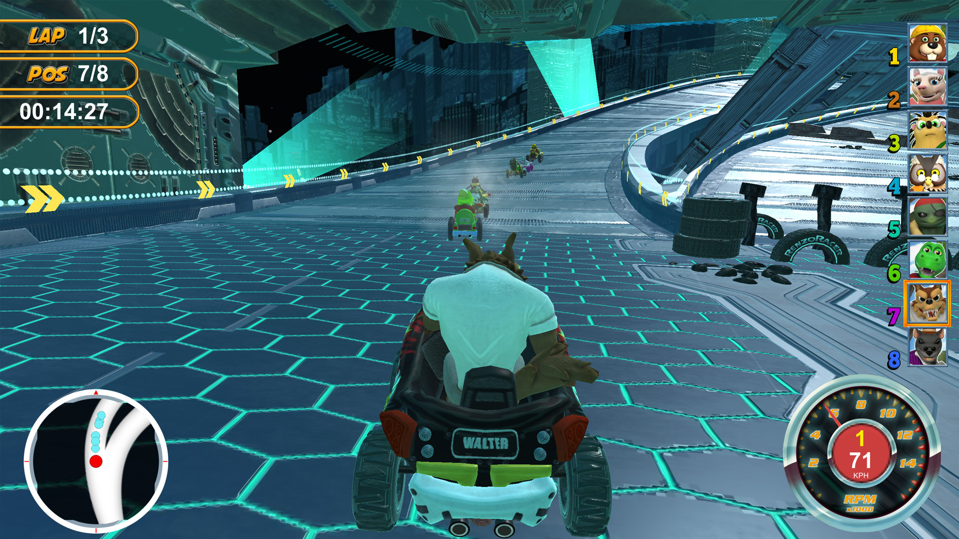 Скриншот: Renzo Racer