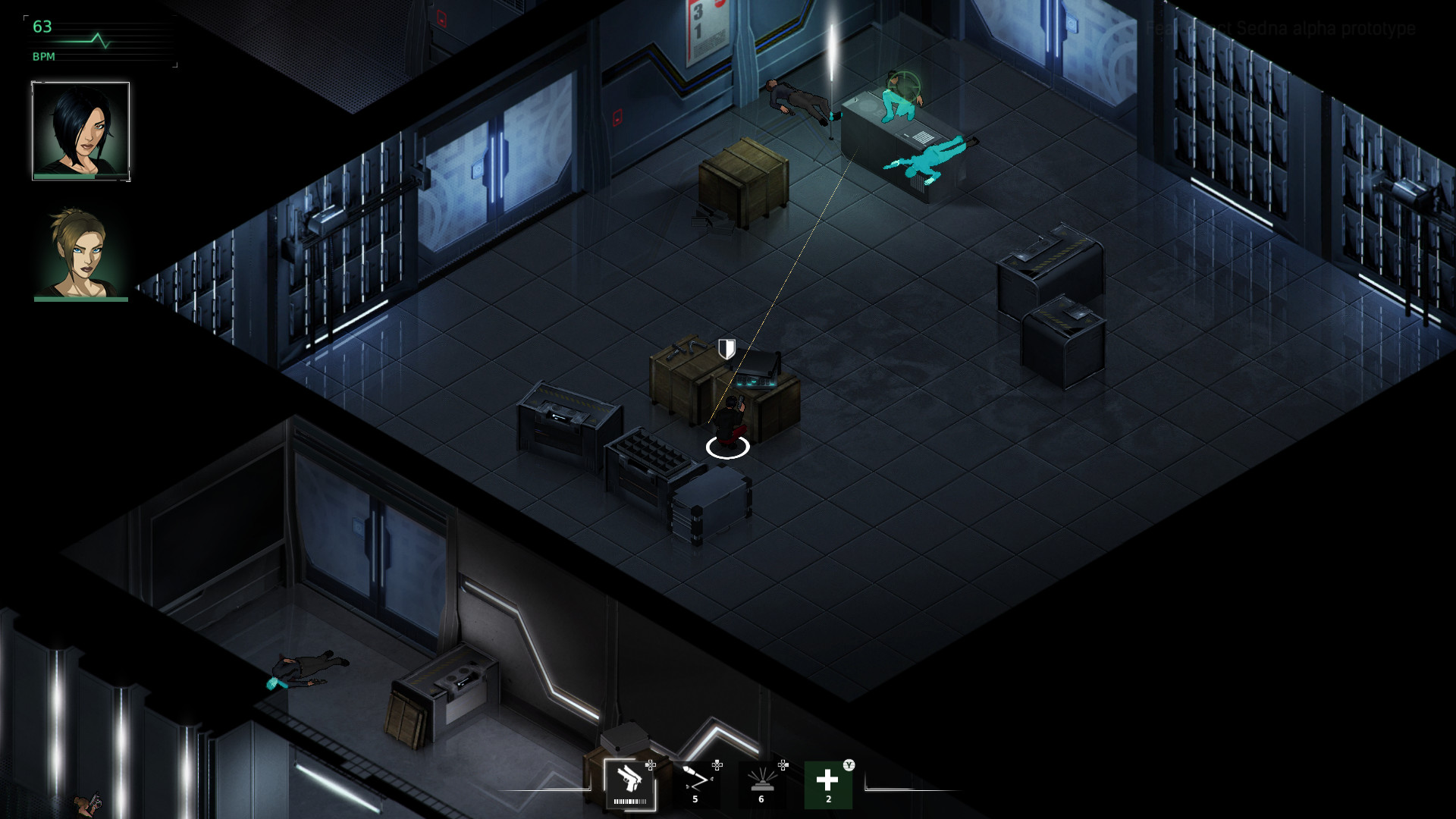 Скриншот: Fear Effect Sedna