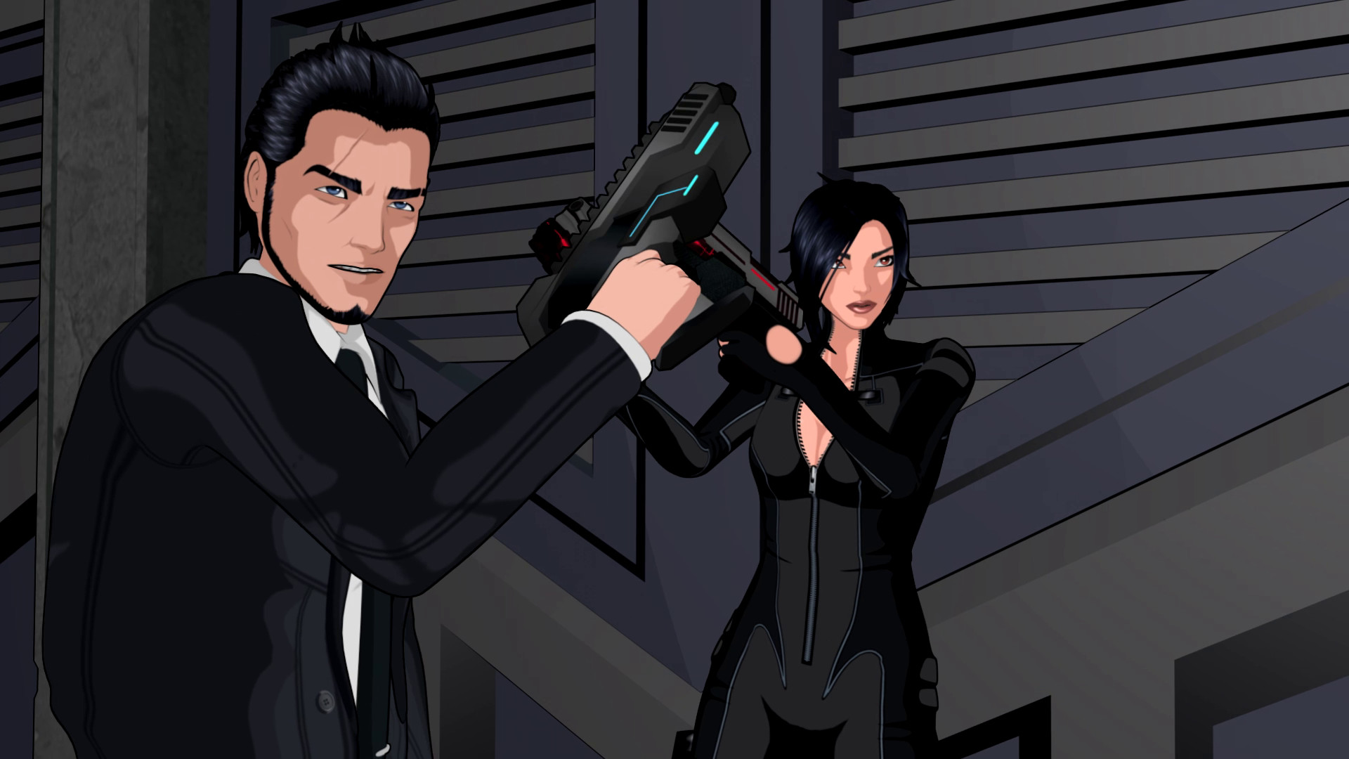 Скриншот: Fear Effect Sedna