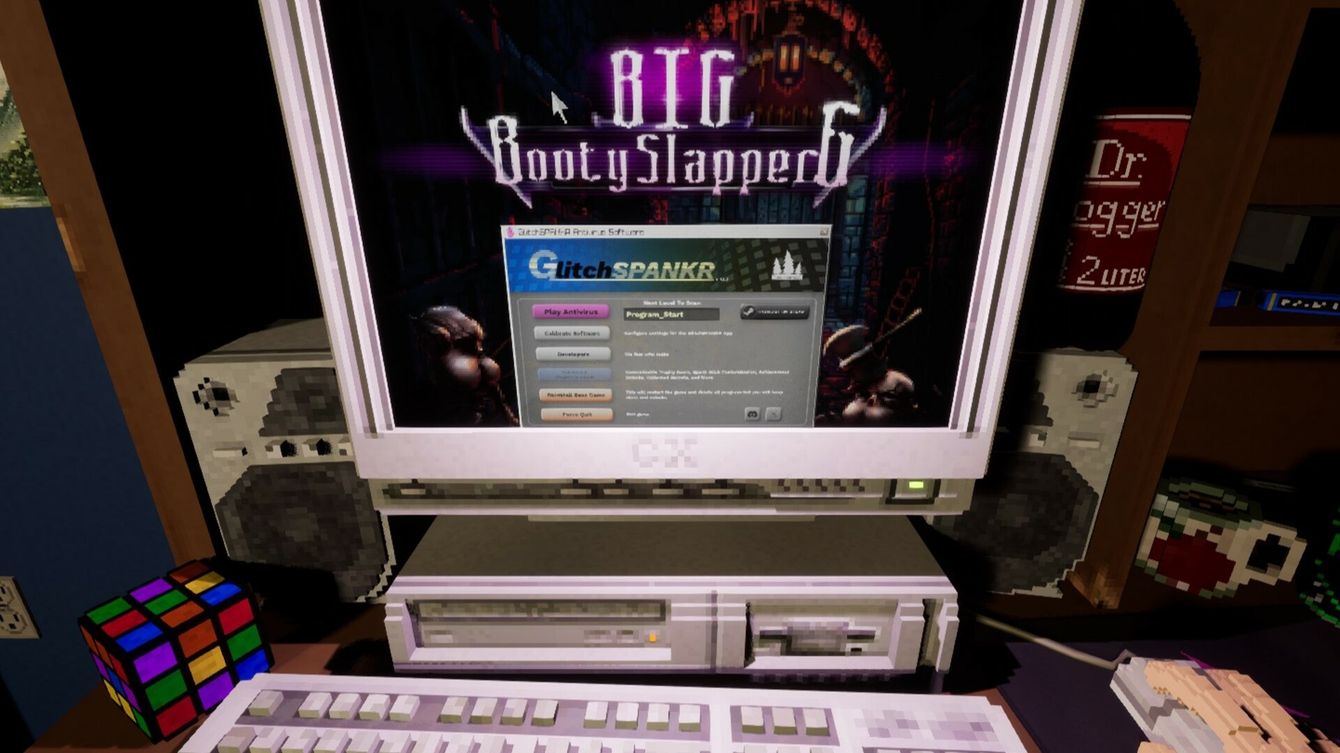 Скриншот: GlitchSPANKR