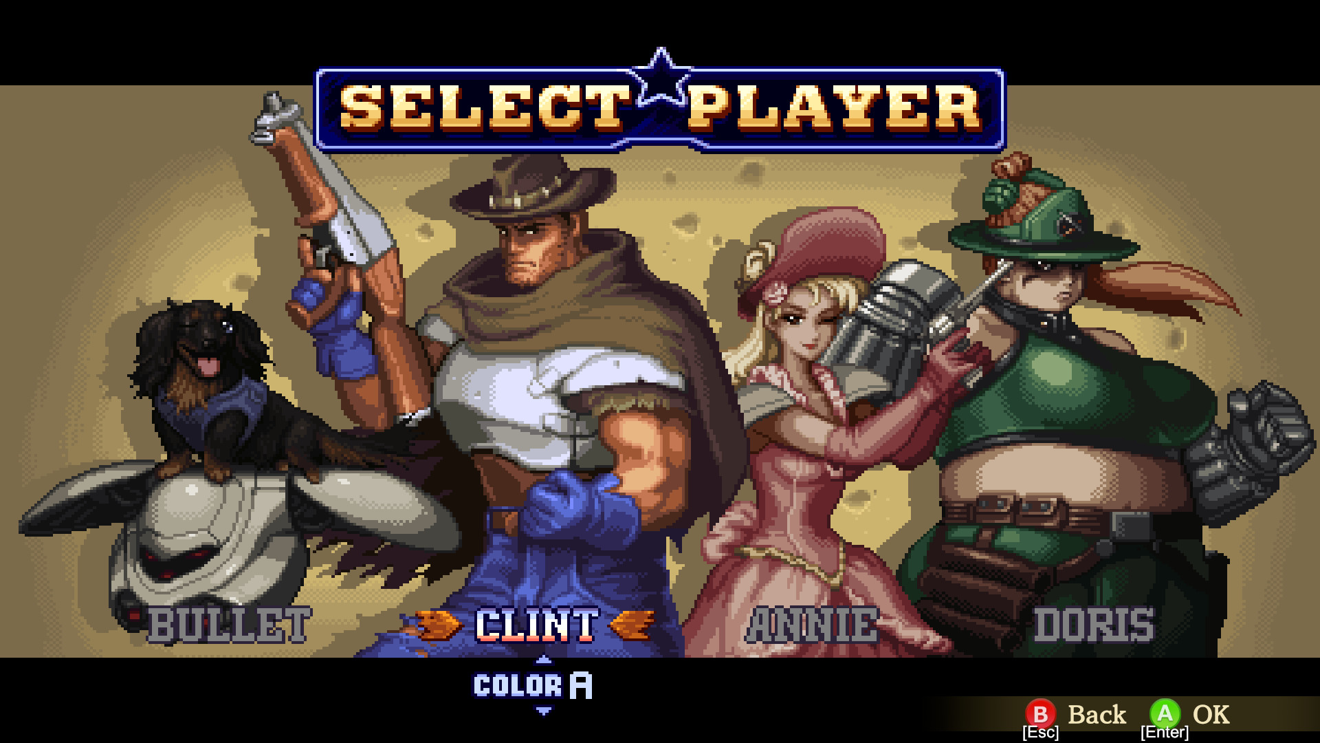 Скриншот: Wild Guns Reloaded