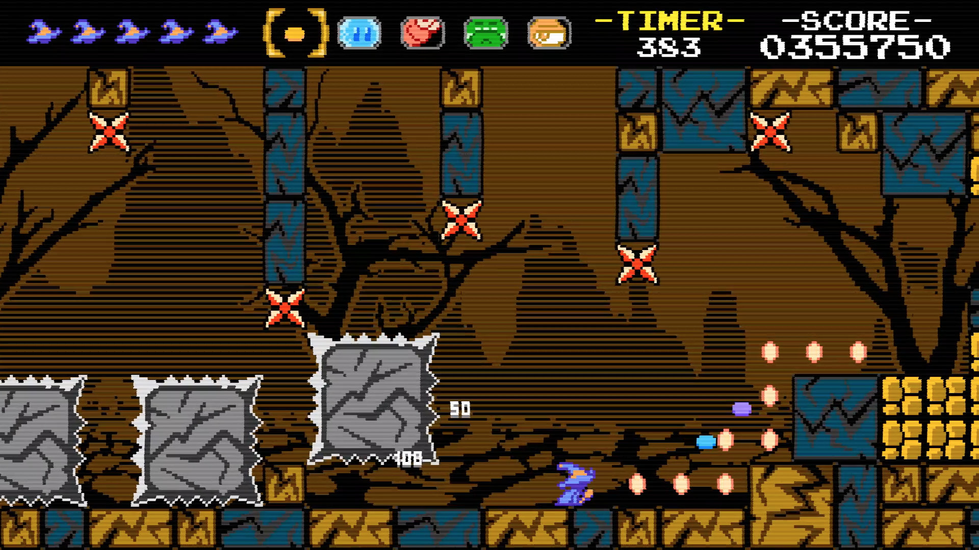 Скриншот: Ravva and the Cyclops Curse