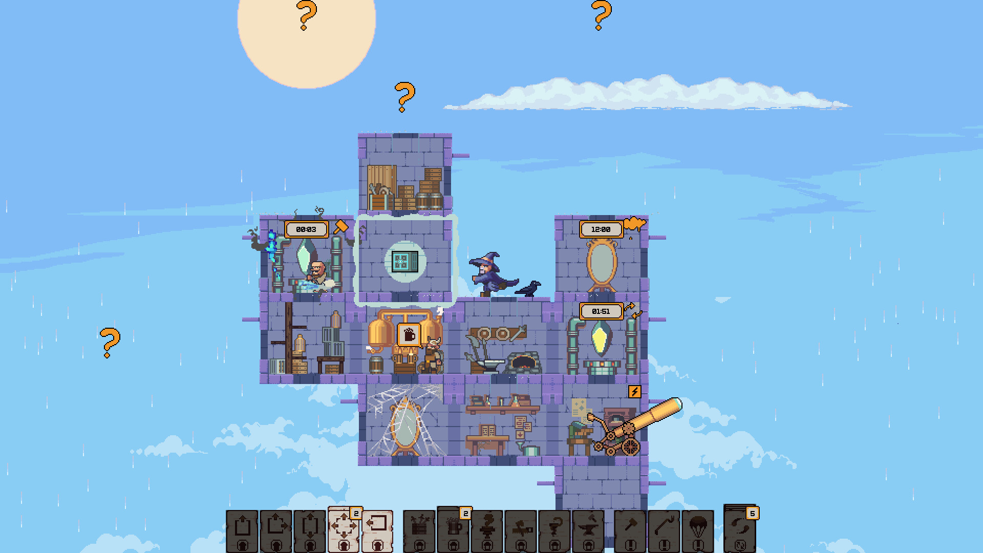 Скриншот: Dwarven Skykeep