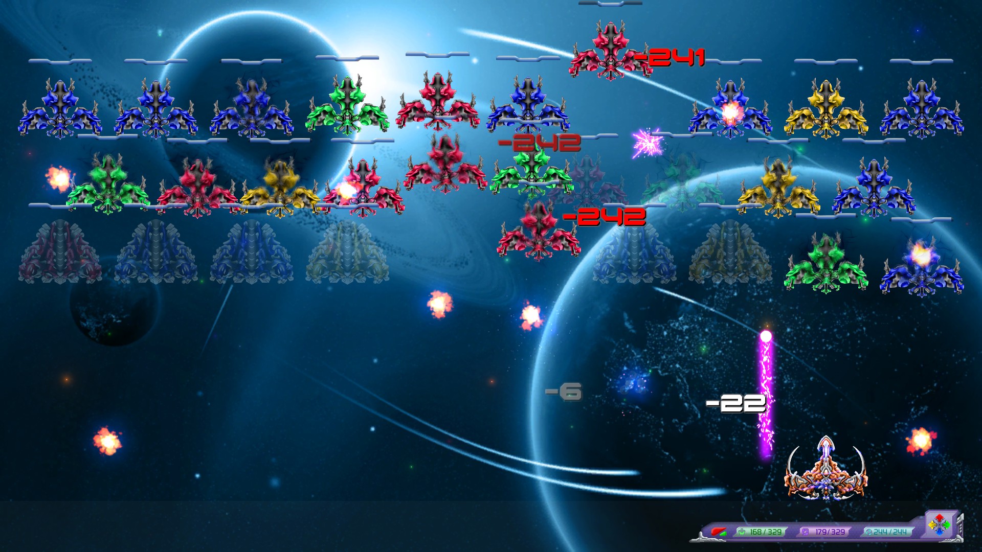 Скриншот: GOD STARFIGHTER