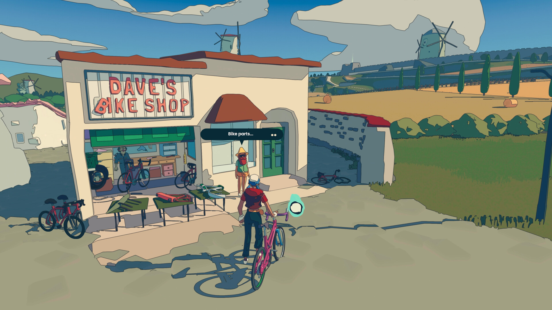 Скриншот: Wheel World