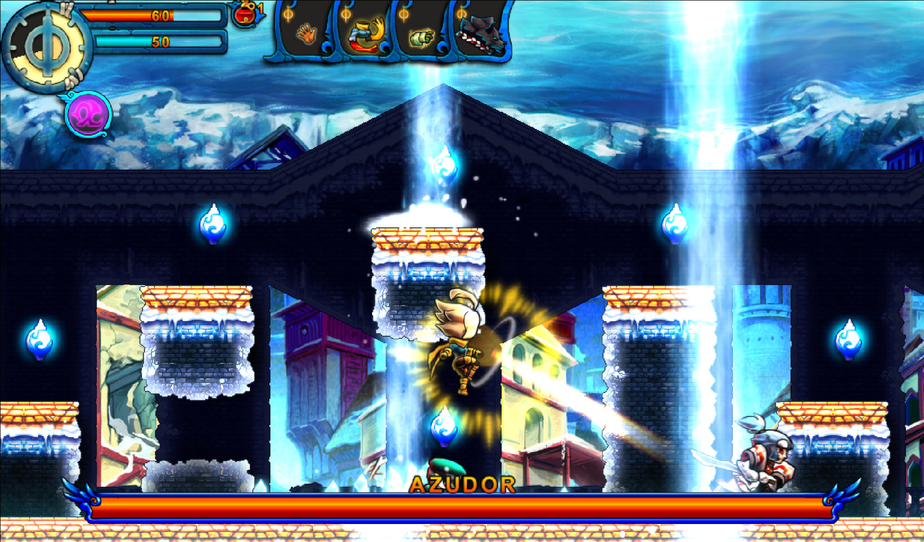 Скриншот: Valdis Story: Abyssal City