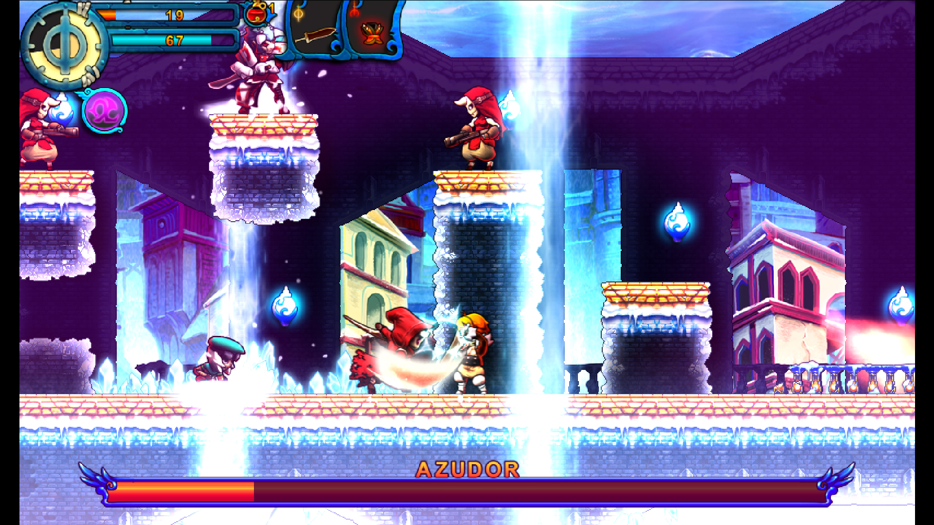 Скриншот: Valdis Story: Abyssal City