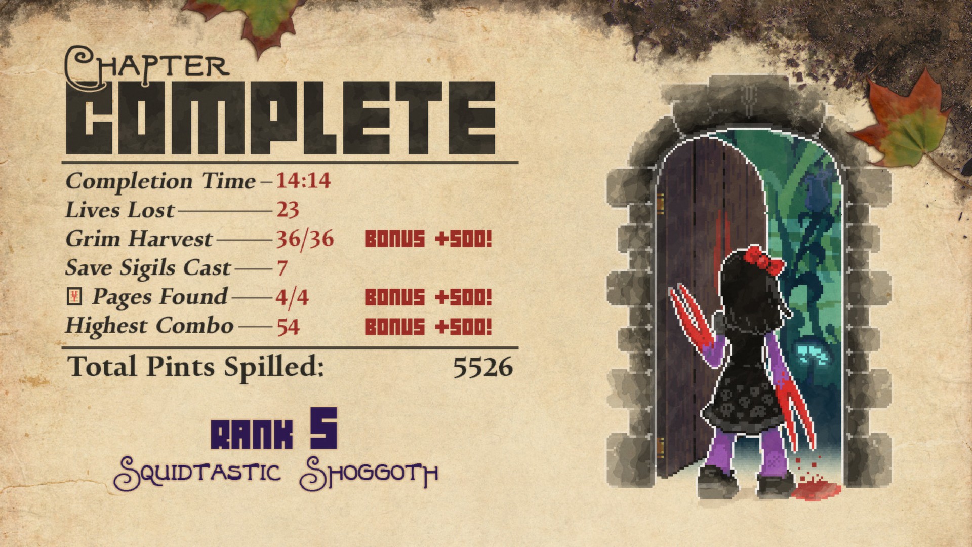 Скриншот: They Bleed Pixels