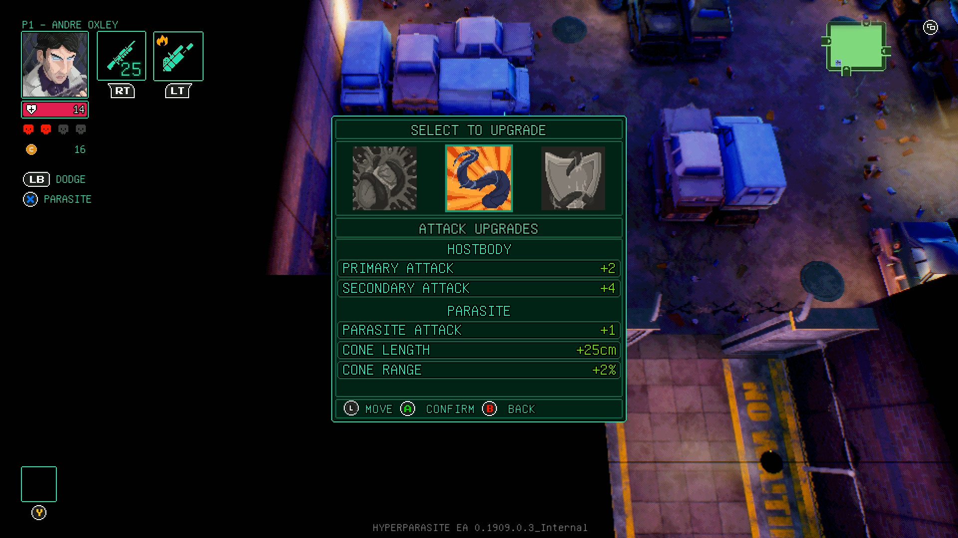 Скриншот: HyperParasite