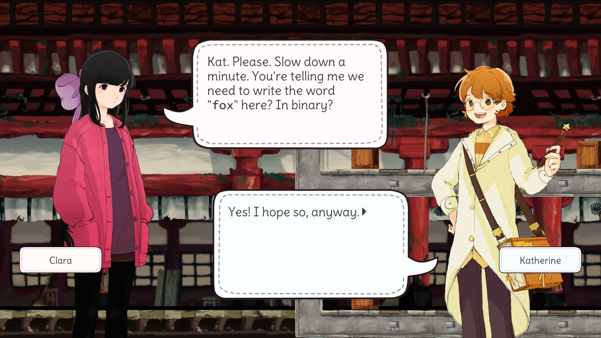 Скриншот: Monospaced Lovers