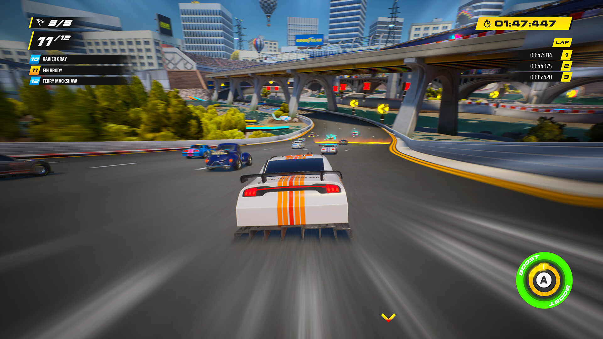 Скриншот: NASCAR Arcade Rush