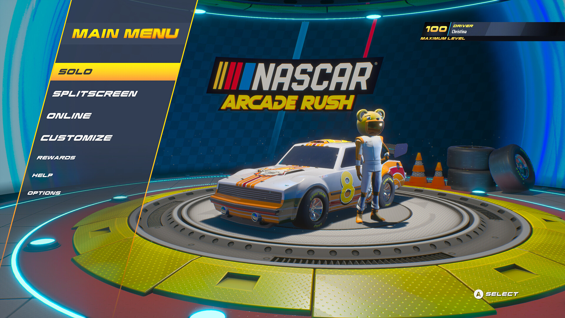 Скриншот: NASCAR Arcade Rush