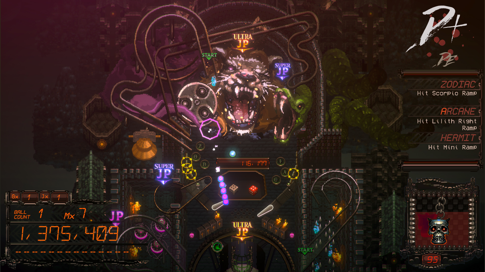 Скриншот: DEMON'S TILT