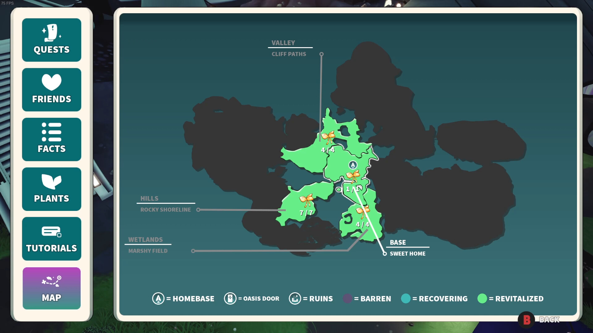 Скриншот: Distant Bloom