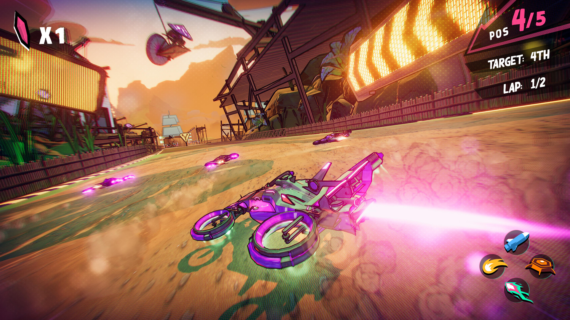 Скриншот: Warp Drive