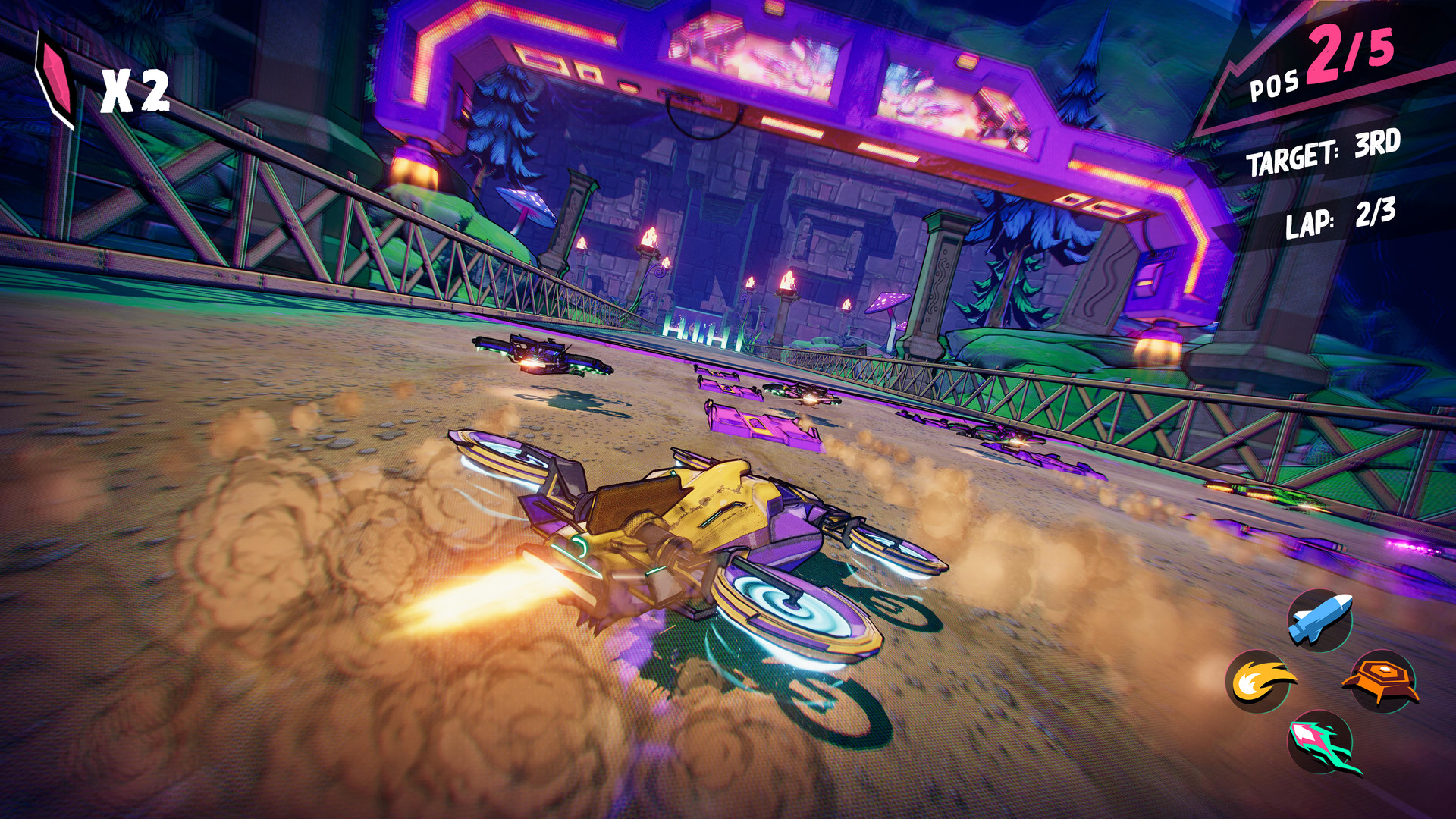 Скриншот: Warp Drive