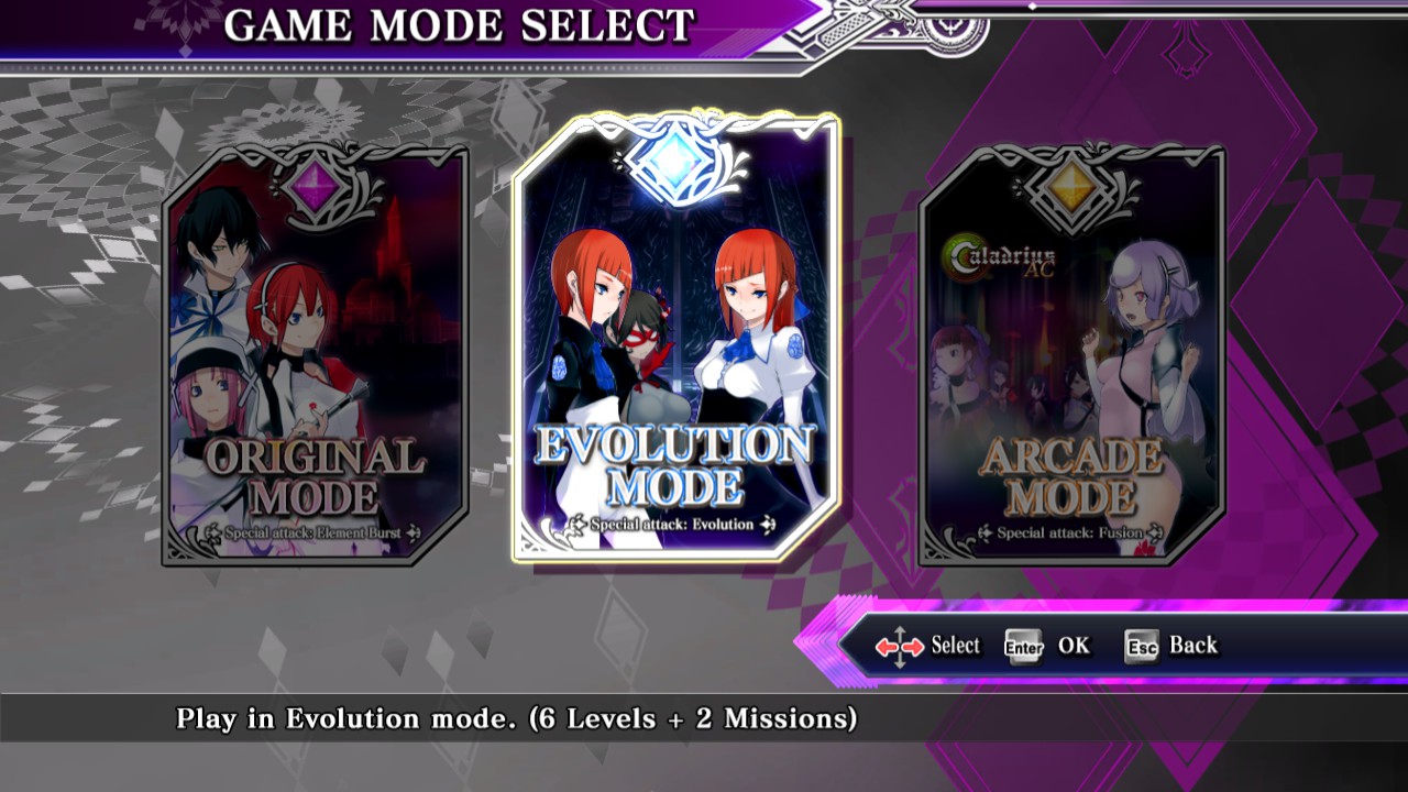 Скриншот: Caladrius Blaze