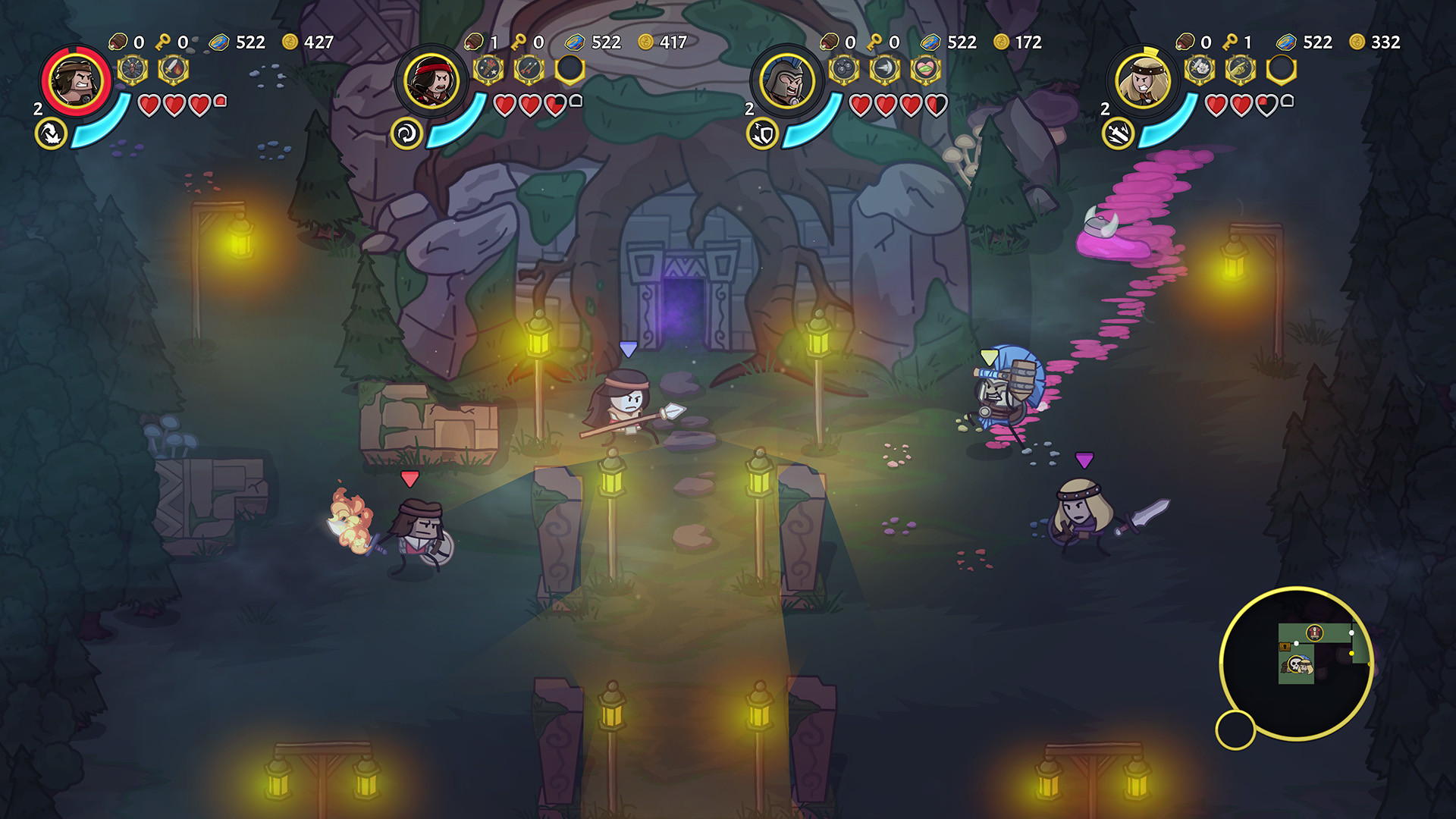 Скриншот: Conan Chop Chop