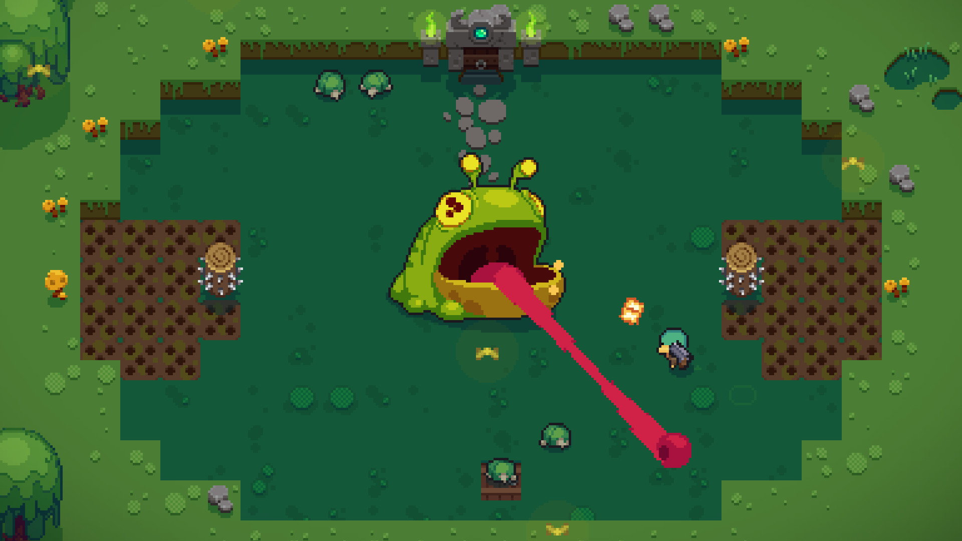 Скриншот: Blazing Beaks