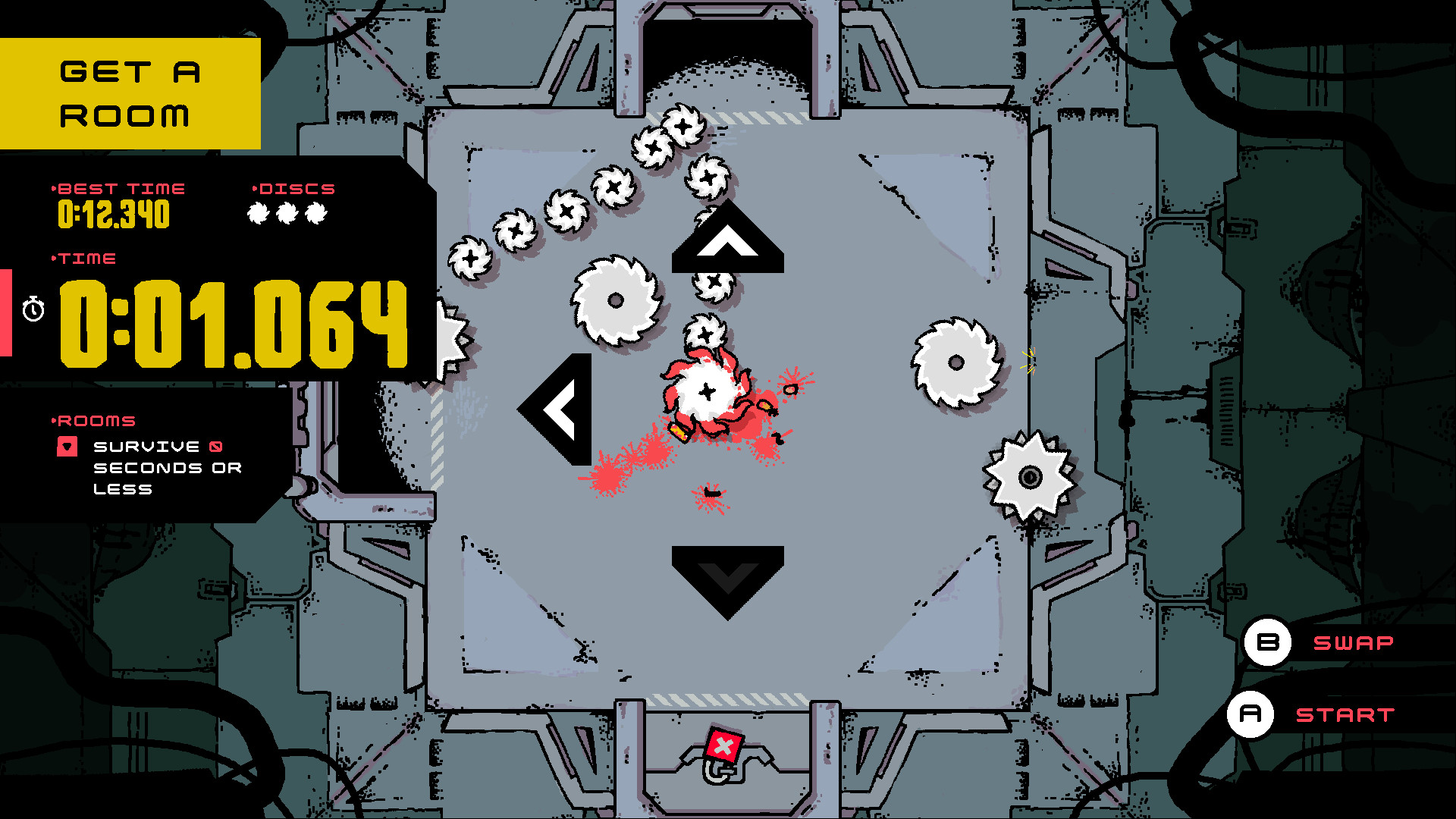 Скриншот: Disc Room