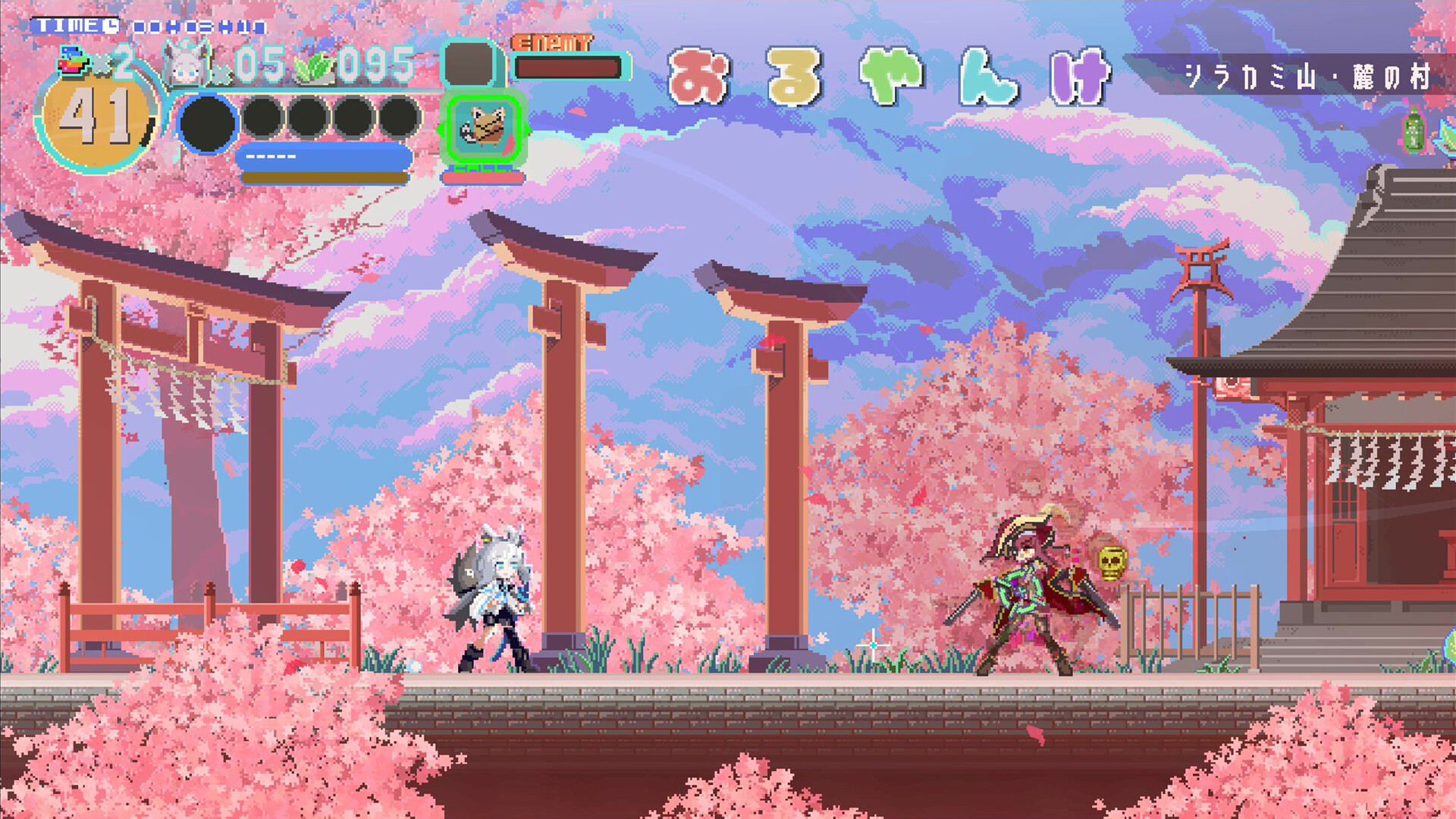 Скриншот: FUBUKI ～zero in on Holoearth～ HOLOLIVE ALTERNATIVE