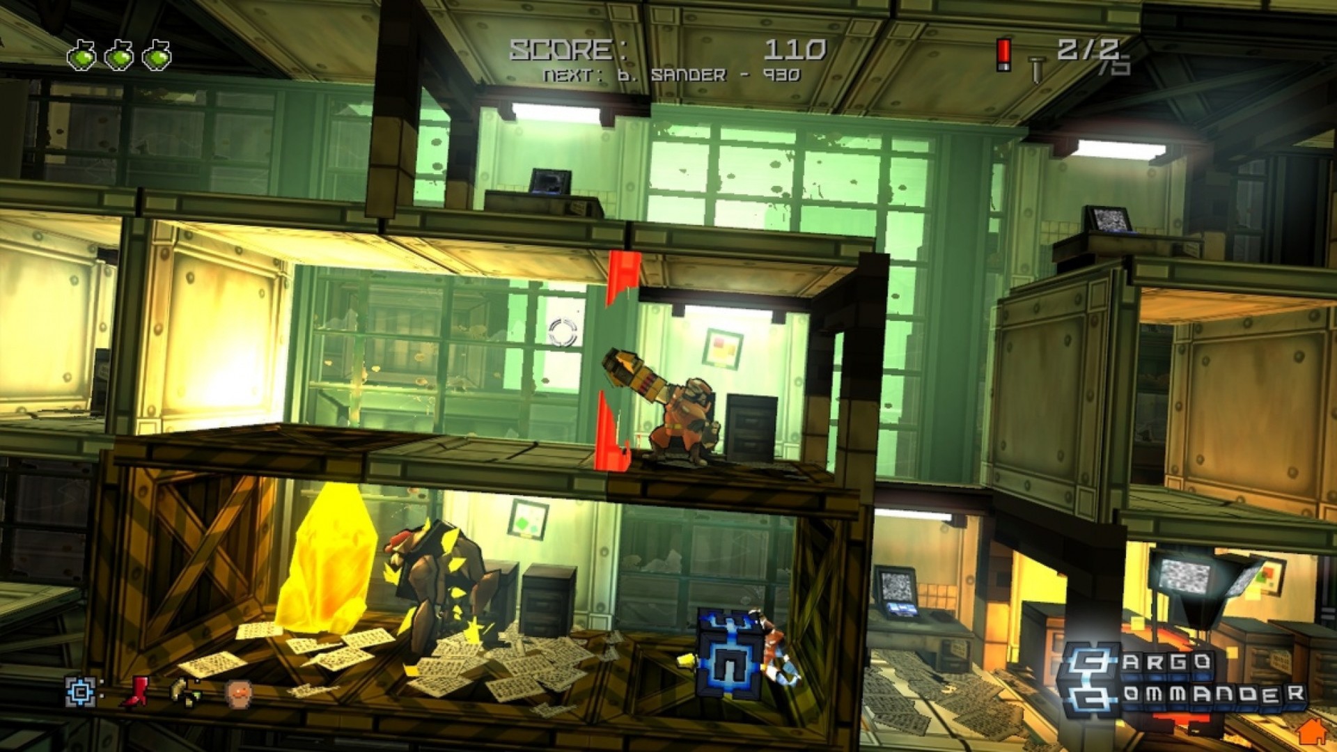 Скриншот: Cargo Commander