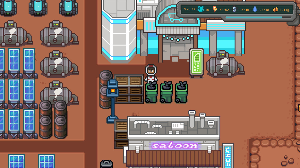 Скриншот: Mars Base