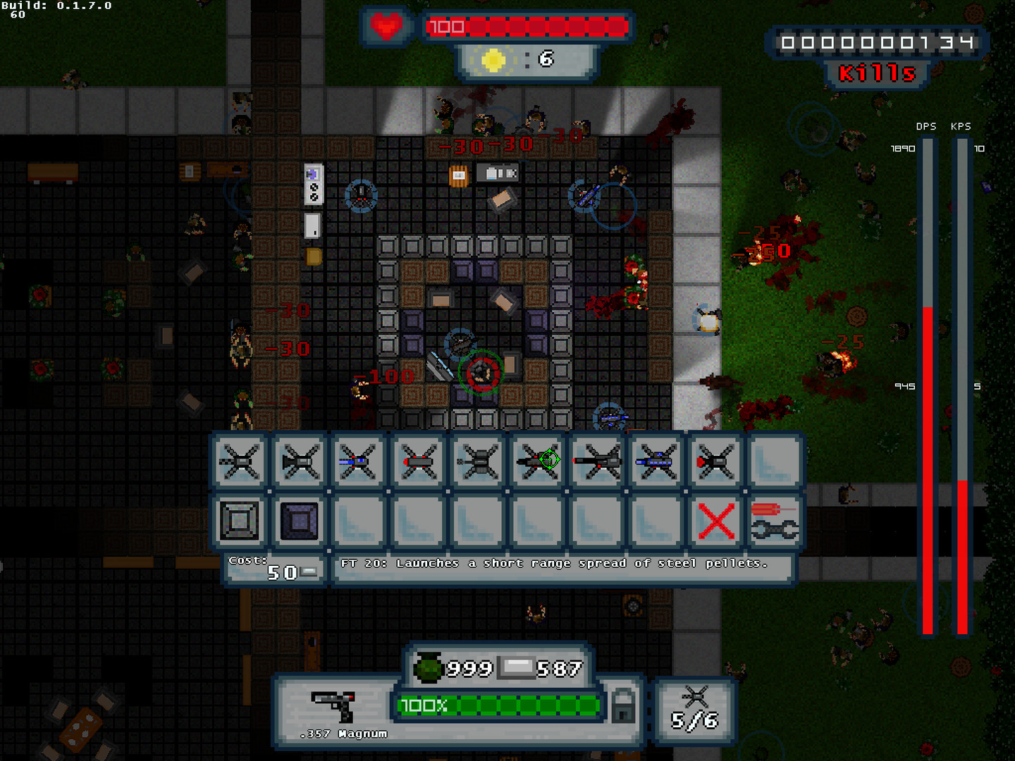 Скриншот: Over 9000 Zombies!