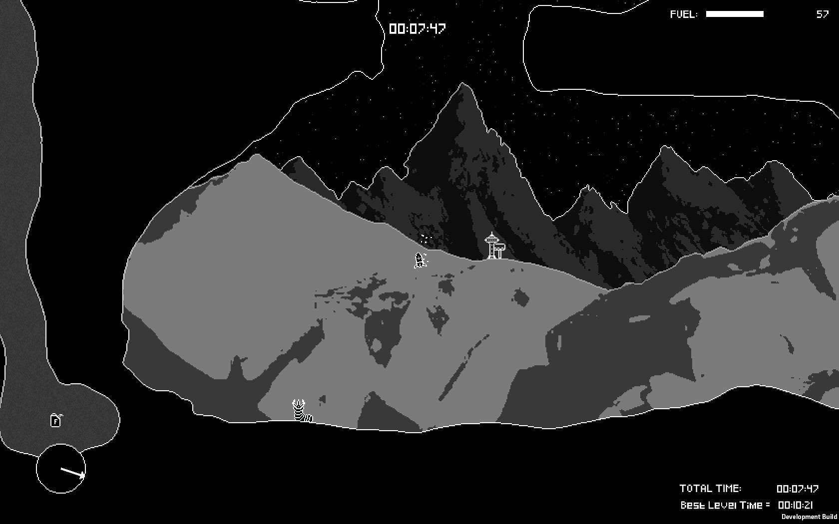 Скриншот: Arcade Moonlander