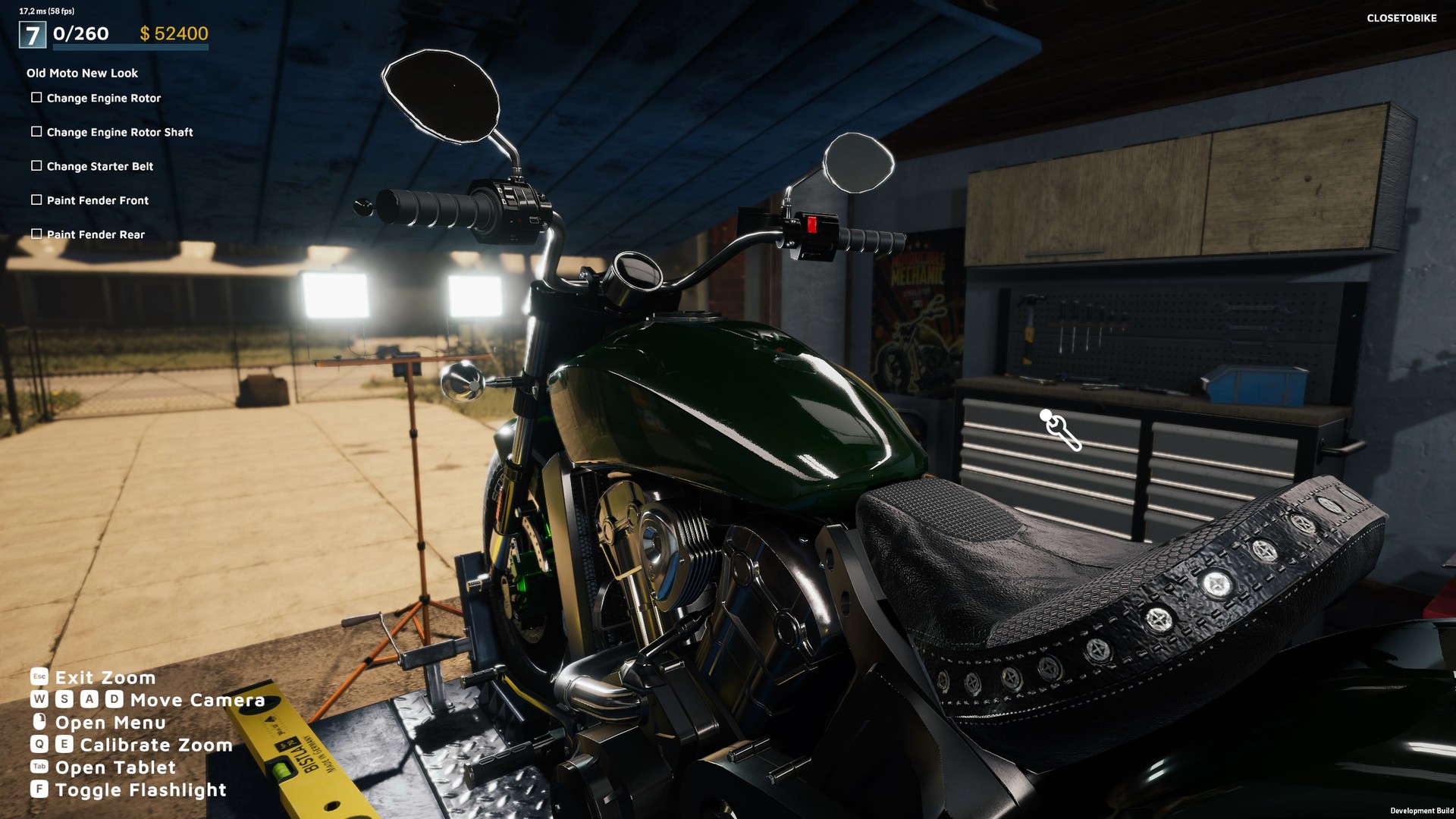 Скриншот: Motorcycle Mechanic Simulator 2021