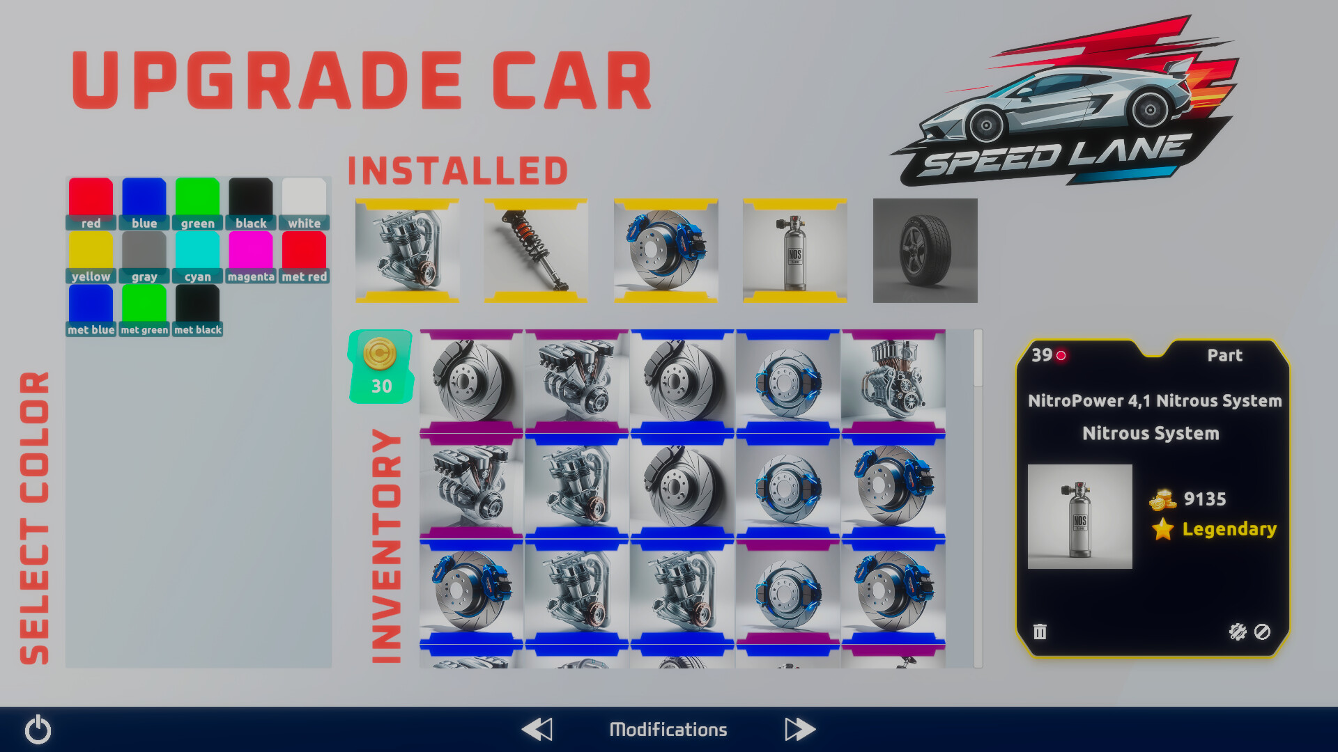 Скриншот: Speed Lane