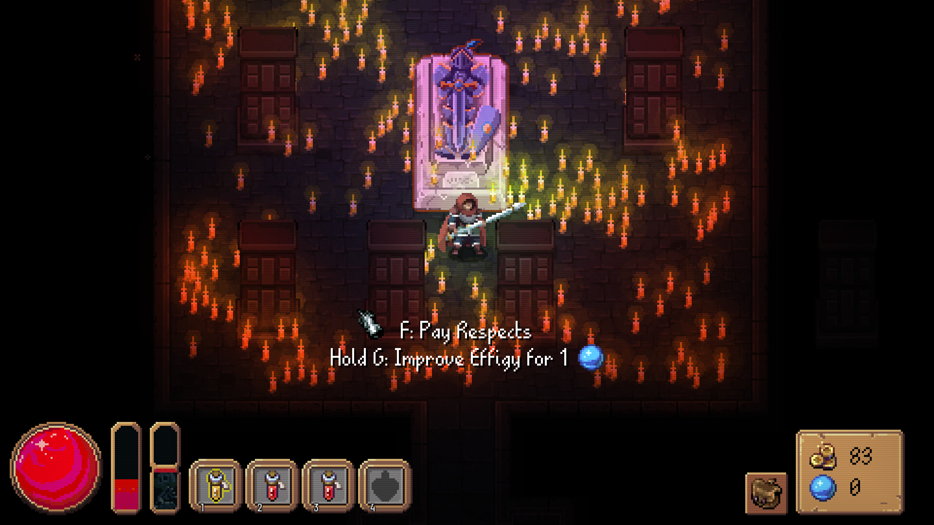 Скриншот: Into the Necrovale