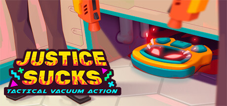 Обложка: JUSTICE SUCKS: Tactical Vacuum Action