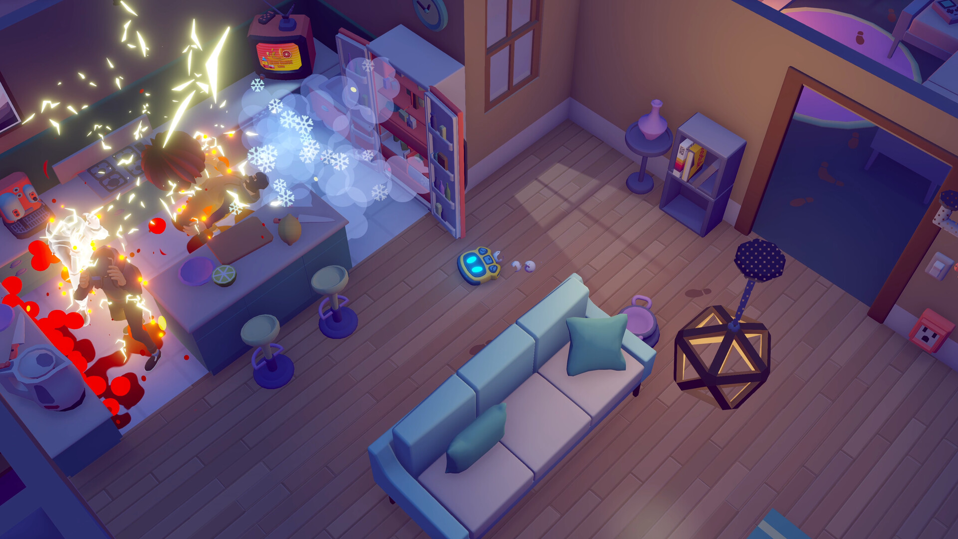 Скриншот: JUSTICE SUCKS: Tactical Vacuum Action