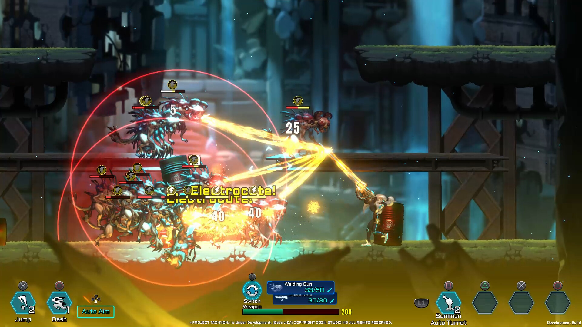 Скриншот: PROJECT TACHYON