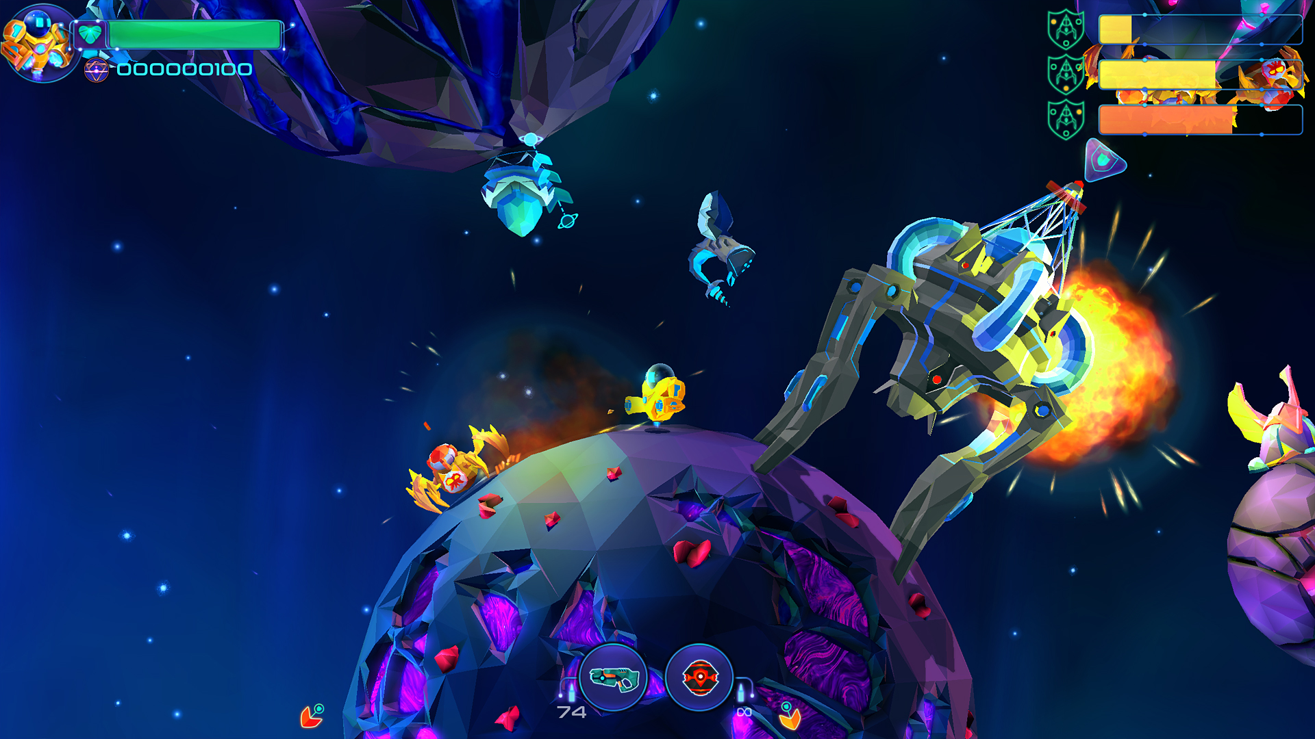 Скриншот: Robonauts