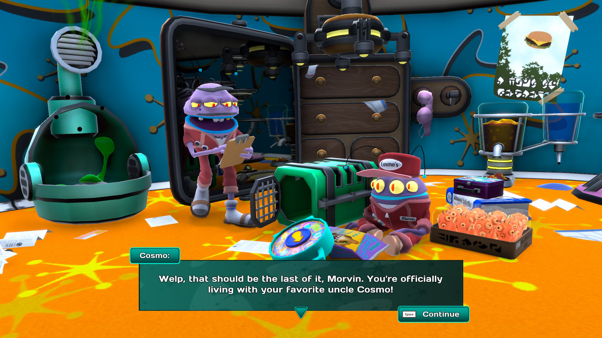 Скриншот: Cosmo's Quickstop