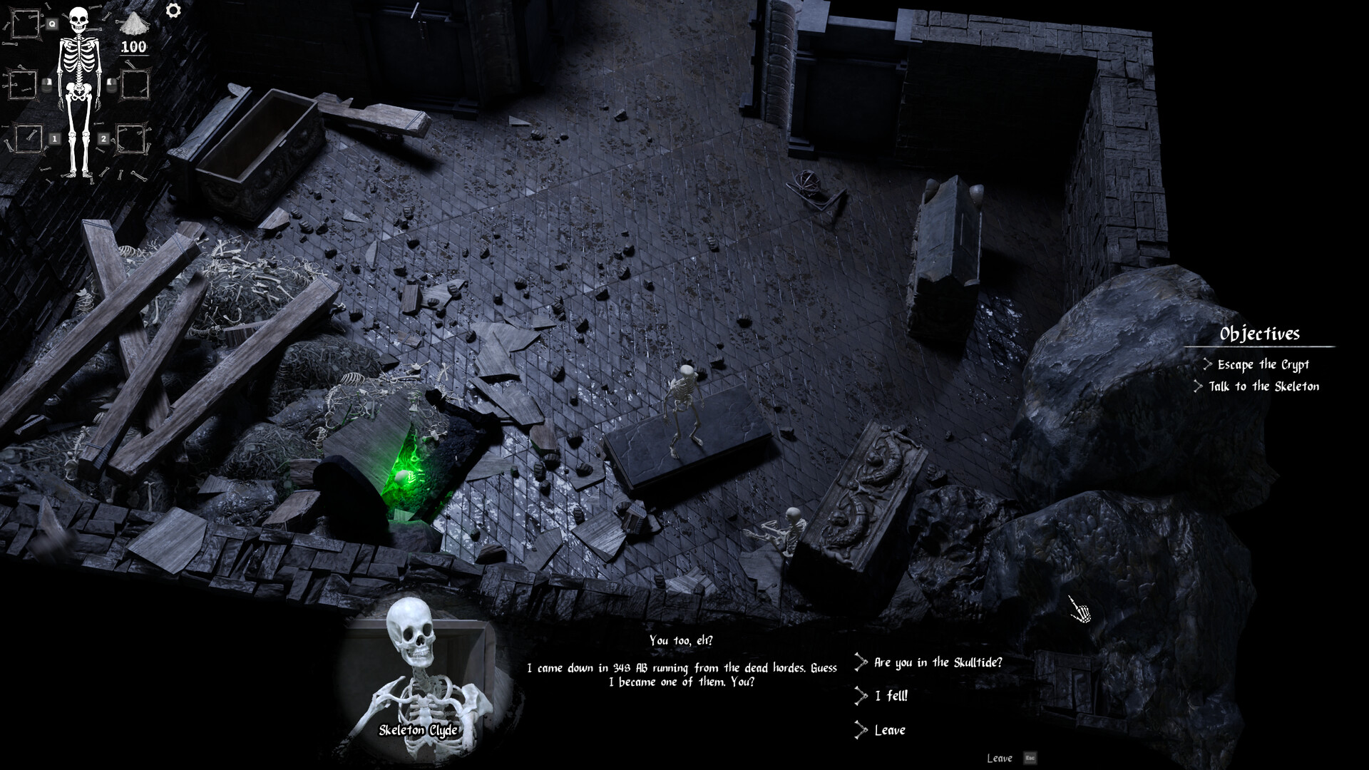 Скриншот: Skulltide