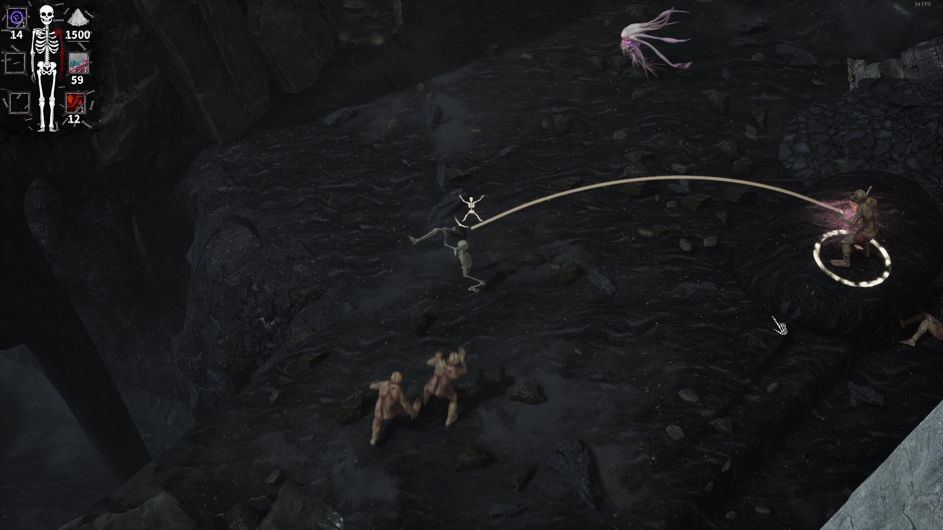 Скриншот: Skulltide