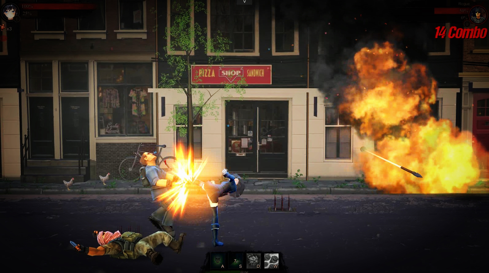 Скриншот 7: Zombie Flick | 僵尸快打