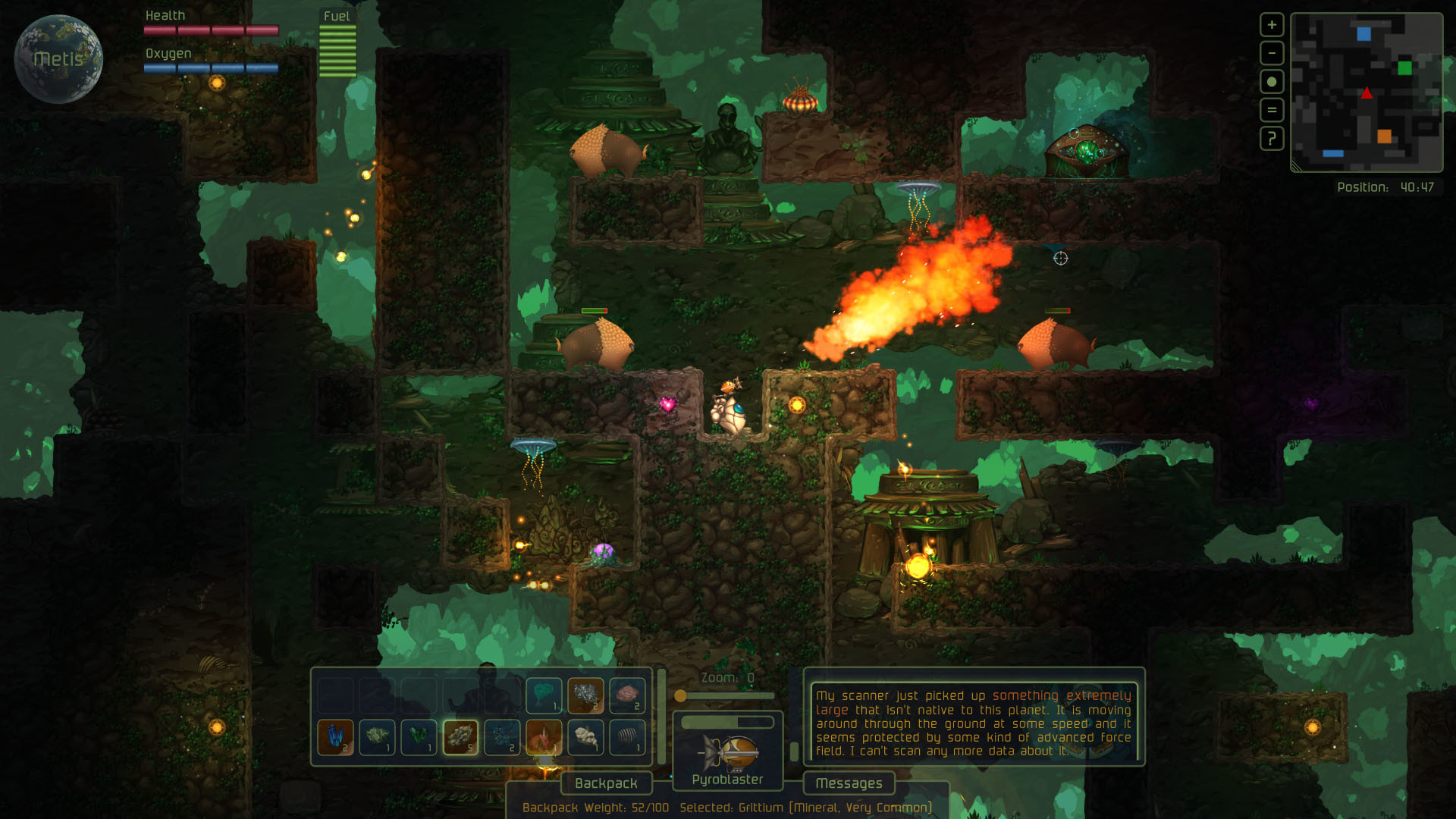 Скриншот: Something Ate My Alien