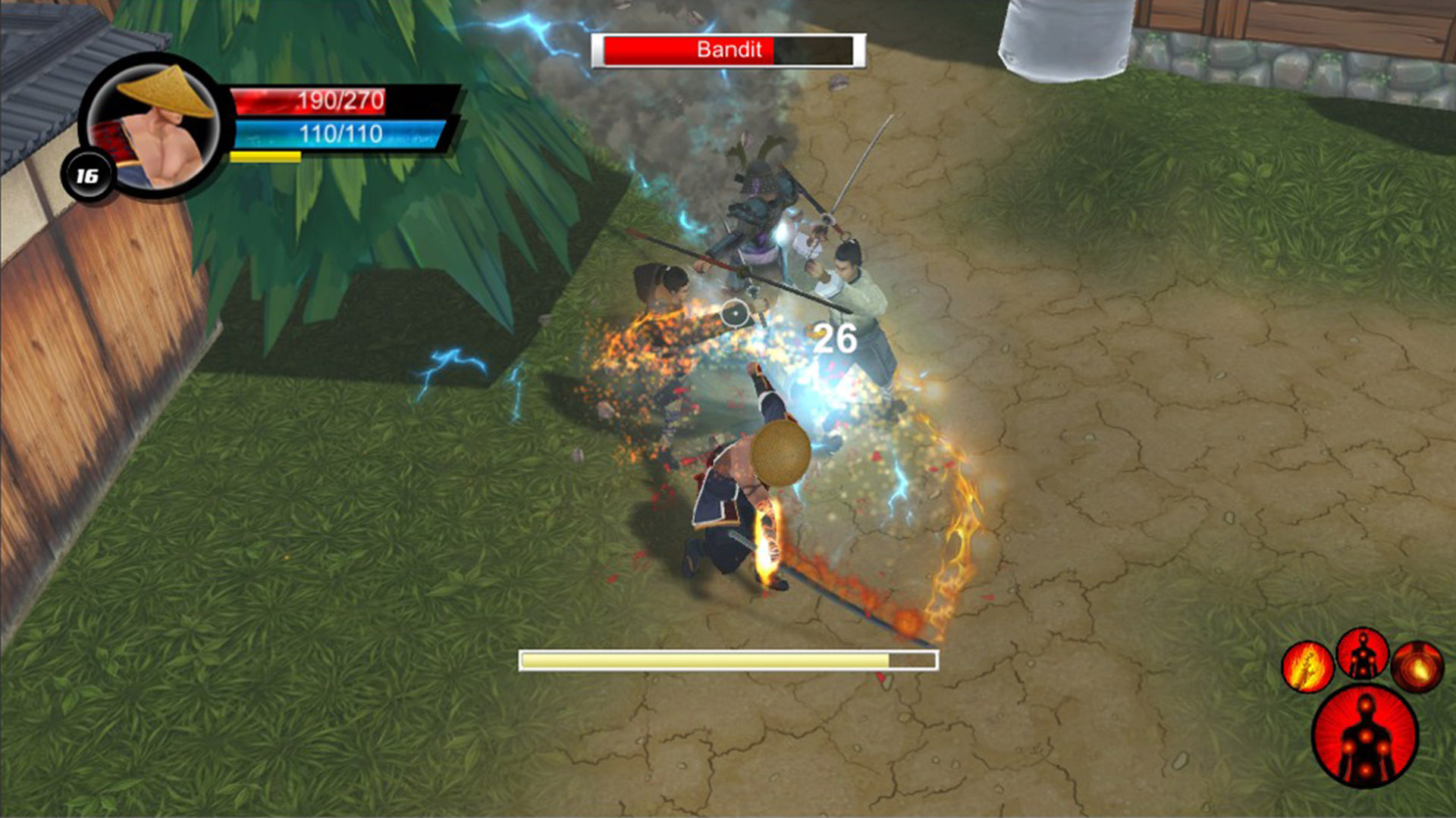 Скриншот: Ninja Avenger Dragon Blade